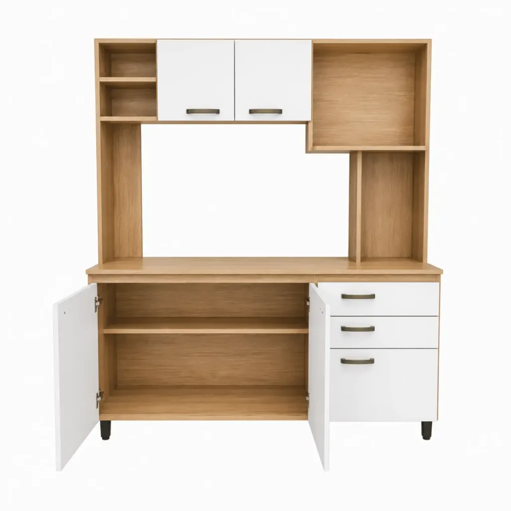 Modern Kitchen Set Nogueira / Off White – MWBR5750