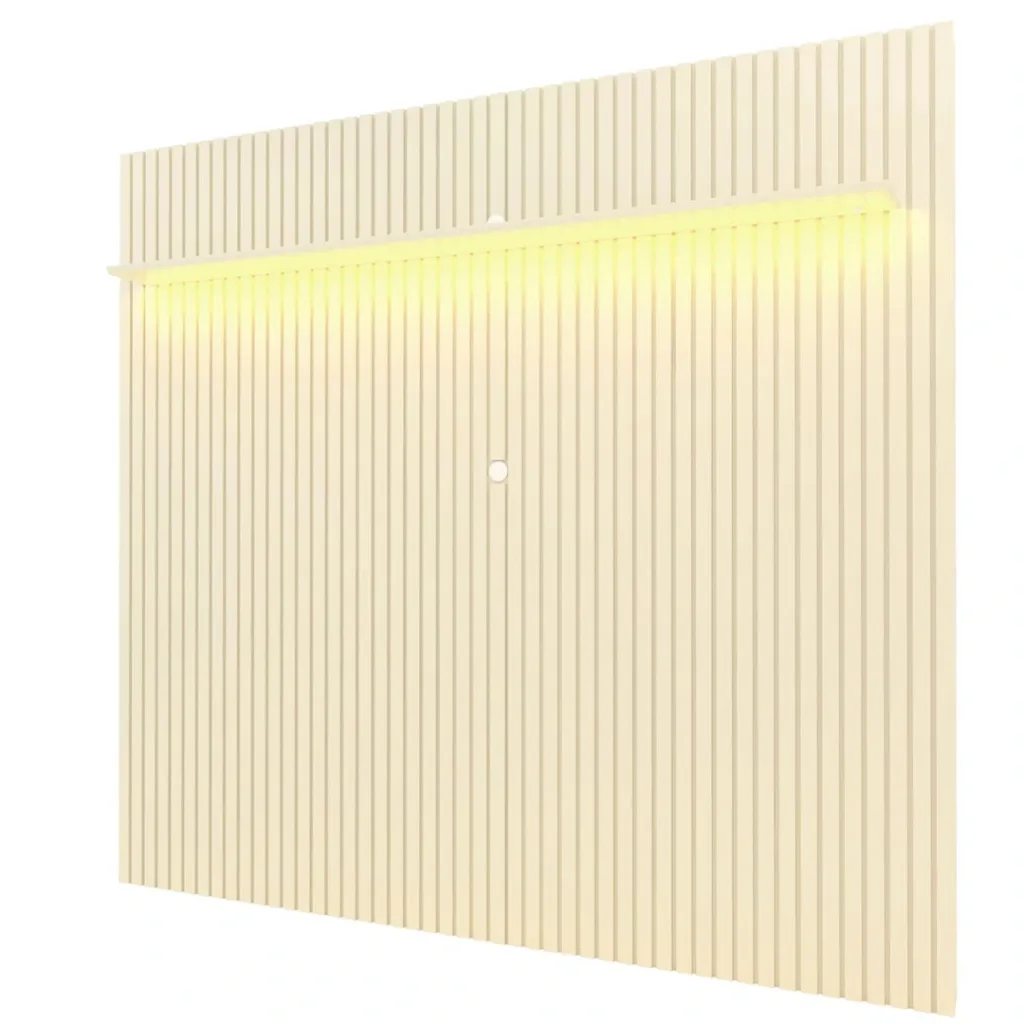 Nobre Premium Modern Full-Wall Slatted Plasma Stand