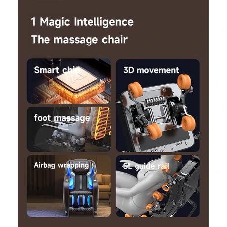 JDI Fitness 2026 4D S-Track Zero Gravity Luxury Full Body Massage Chair