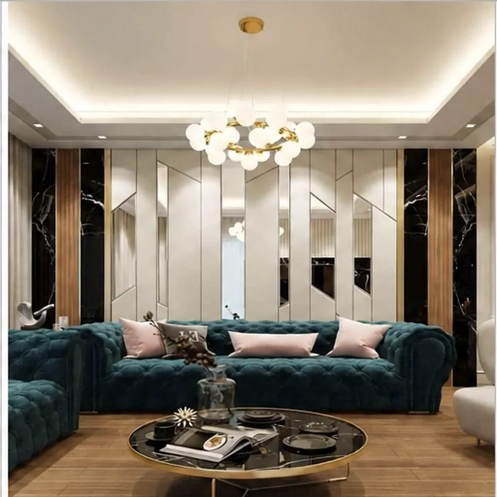 SAVERIO MODERN PANEL – 3 Seater, 2 Seater Sofa