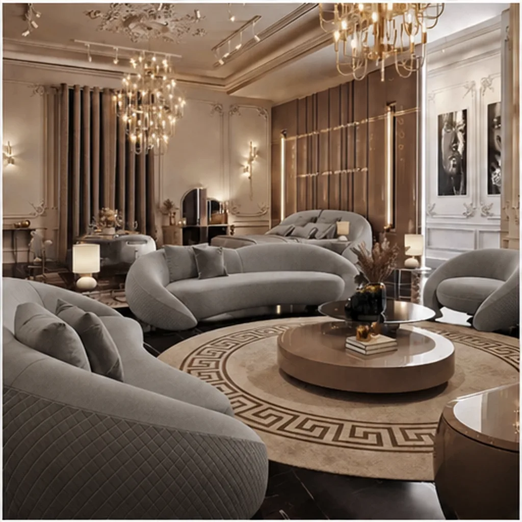 VALENZA SIGNATURE DESIGNER SOFA (FULL SET)