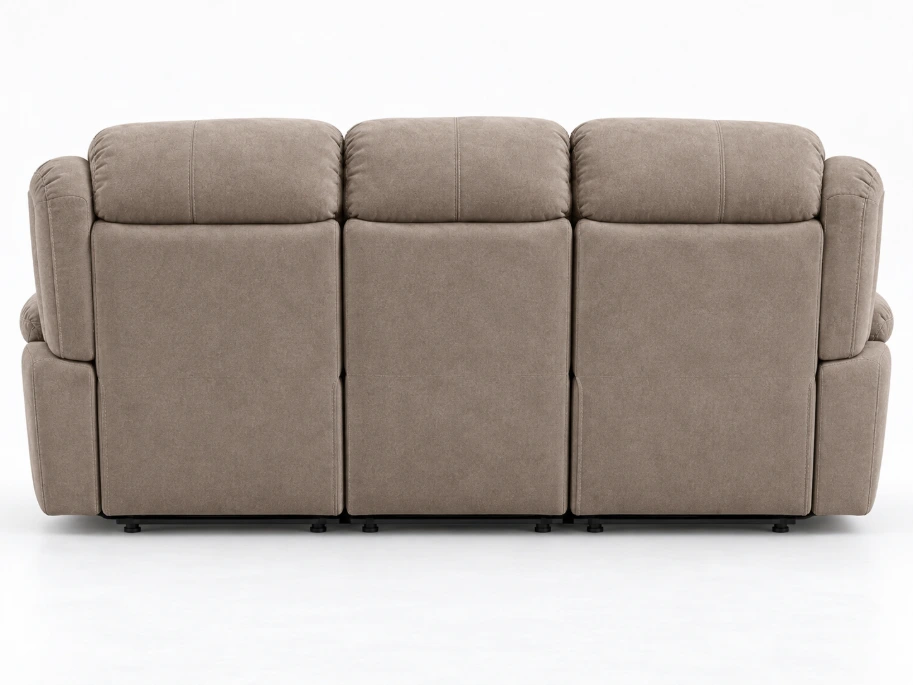 Milano Premium 3+2+1 Microfiber Fabric Recliner Lounge Suite - Image 6