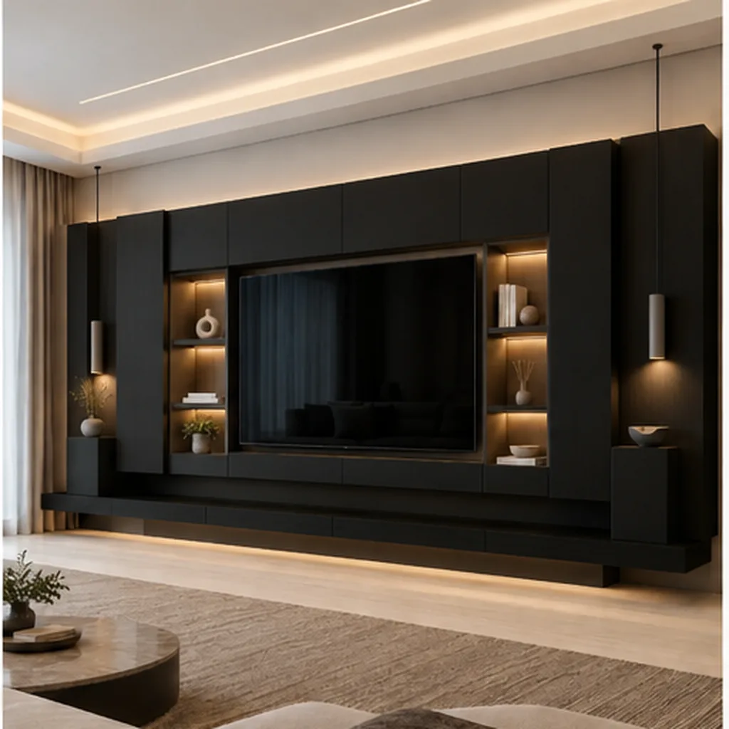 Aurelia Grand TV Wall Console & Entertainment Unit