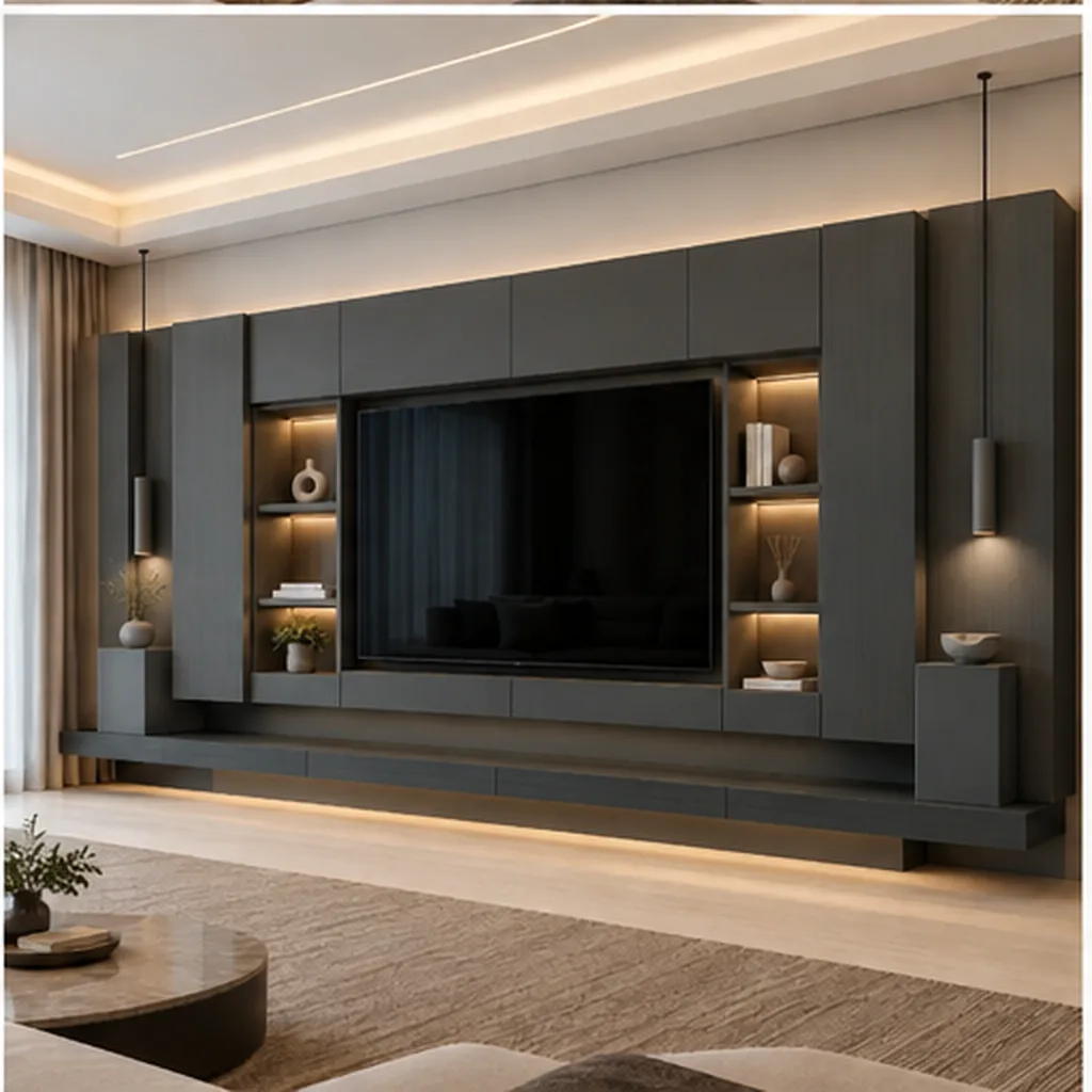 Aurelia Grand TV Wall Console & Entertainment Unit