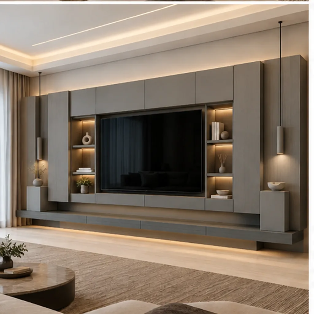 Aurelia Grand TV Wall Console & Entertainment Unit