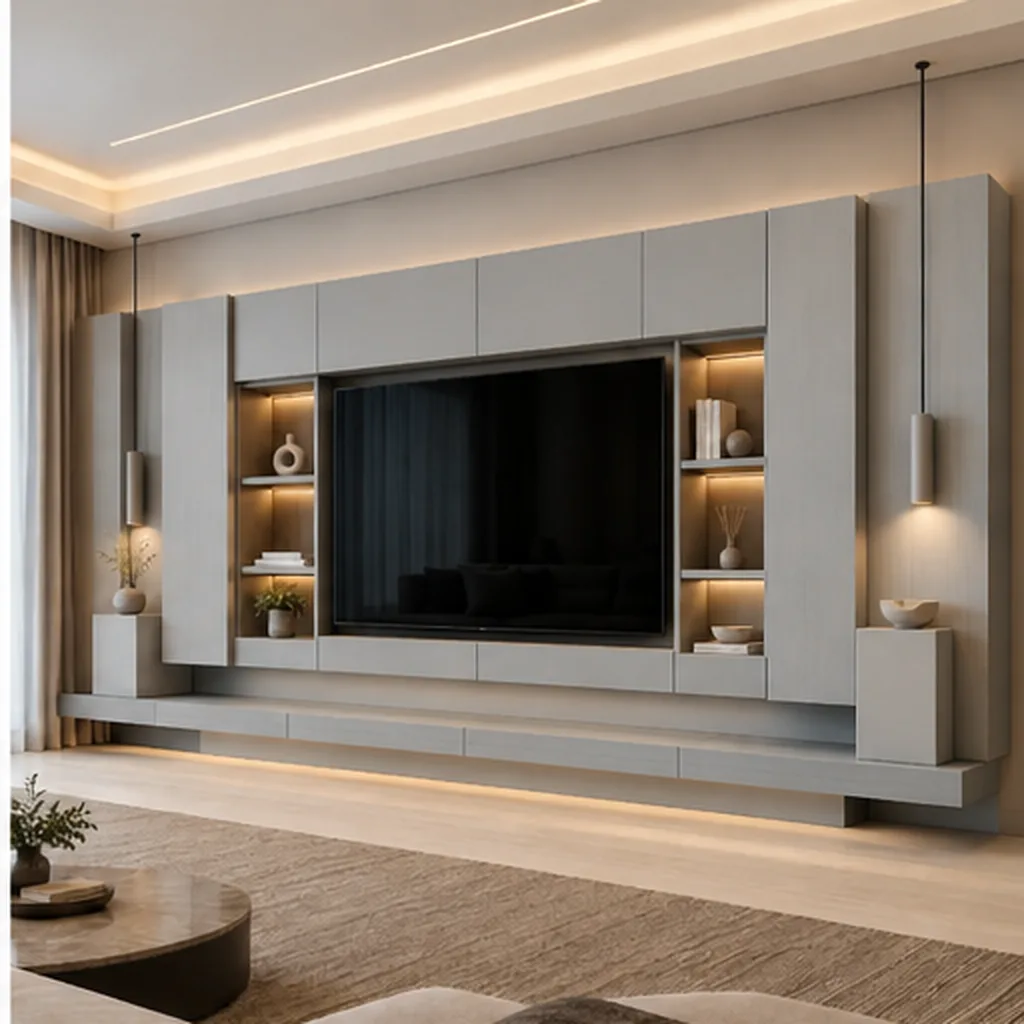 Aurelia Grand TV Wall Console & Entertainment Unit