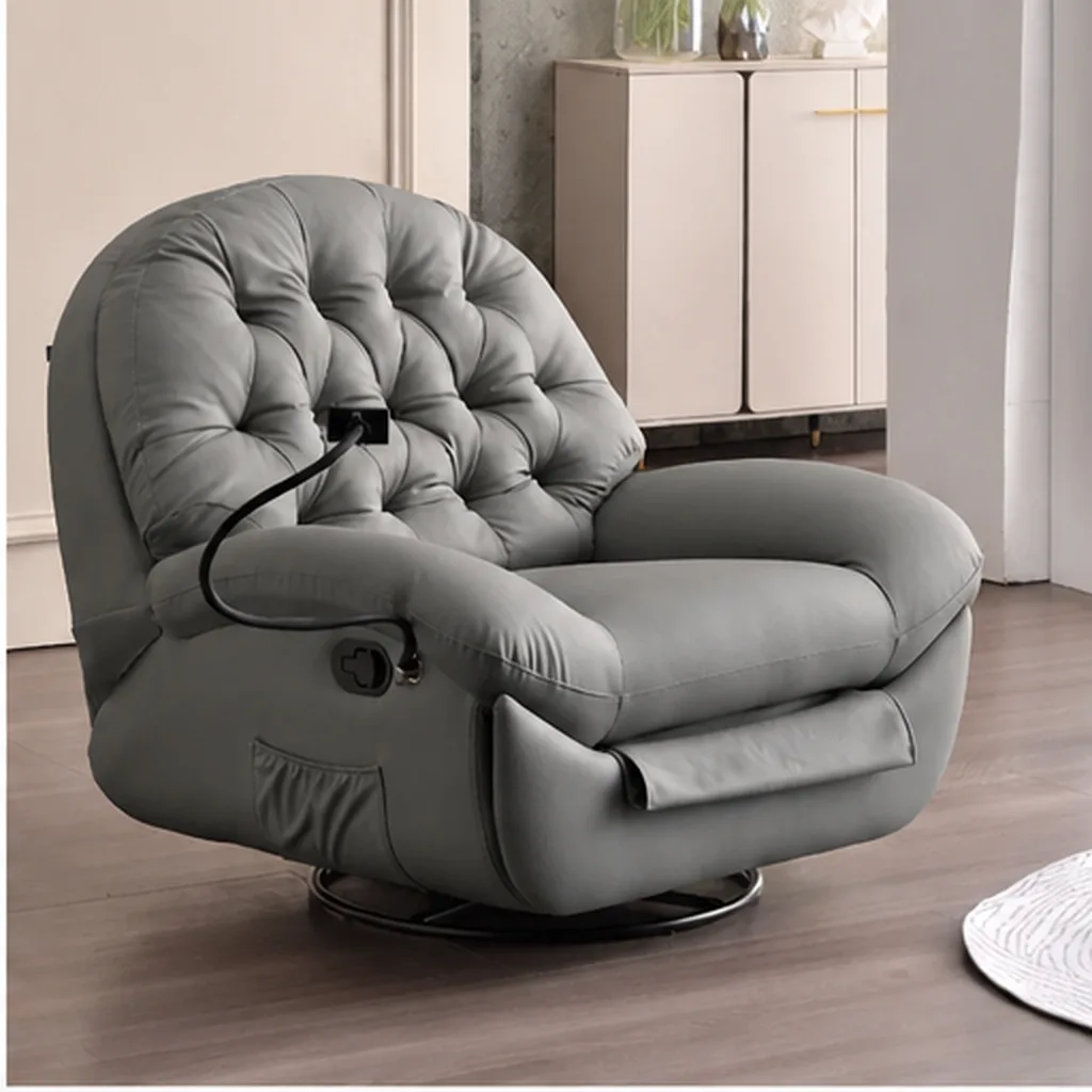 Blair Leather Recliner Lounge Chair