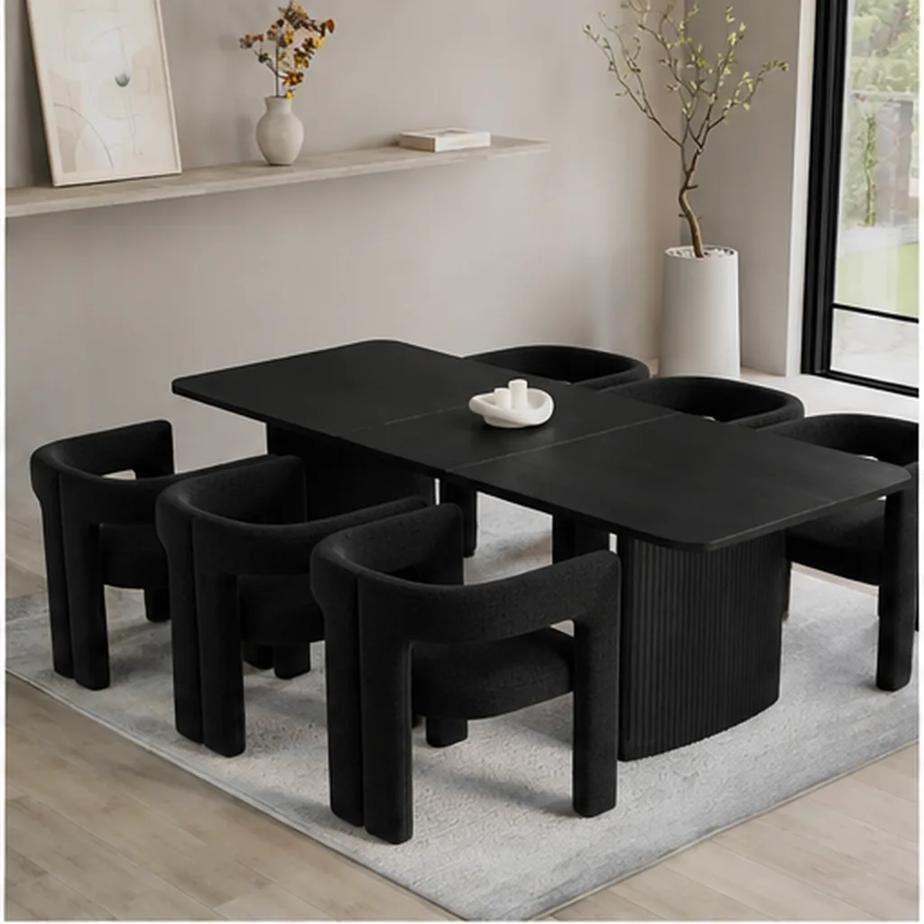 Bunja 6 Seater - Black AI