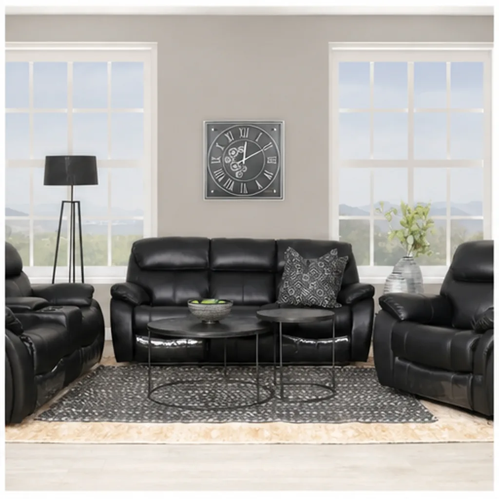 Cairo 3+2+1 Leather Recliner Home Theatre Suite