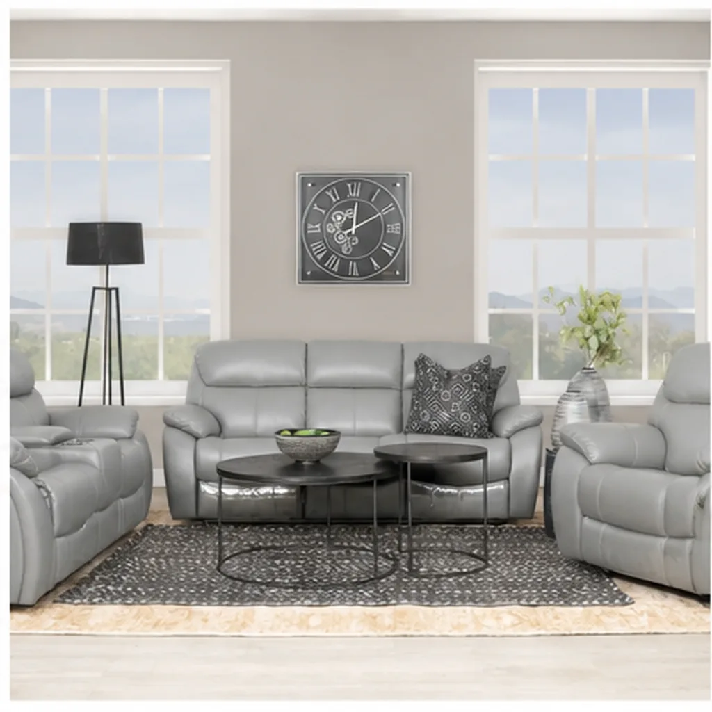 Cairo 3+2+1 Leather Recliner Home Theatre Suite