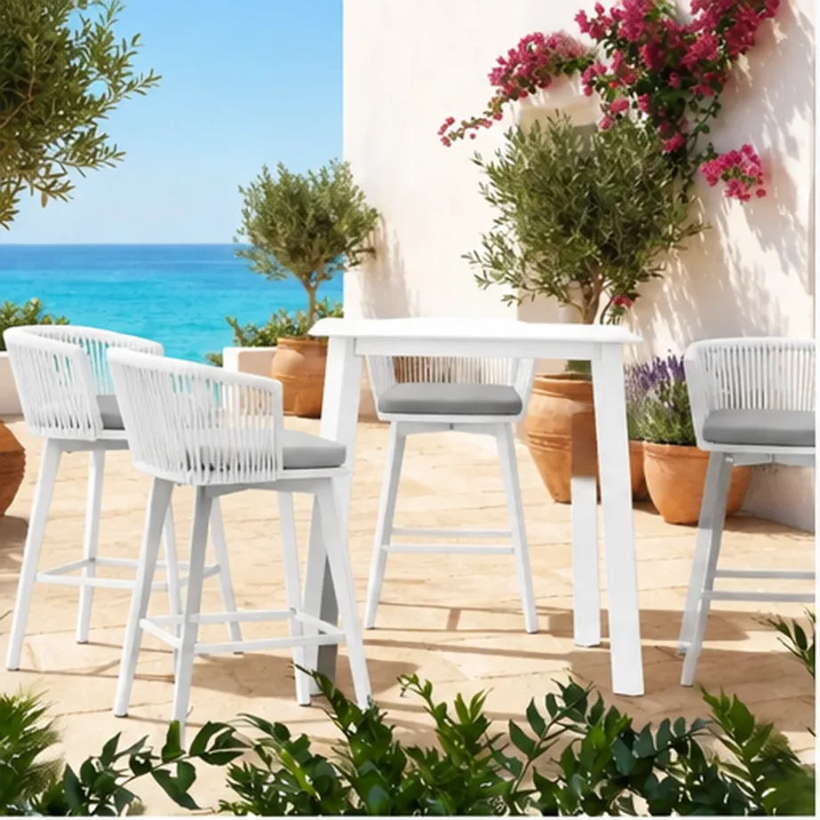 Diva 4 Seater Bar Table – Anthracite