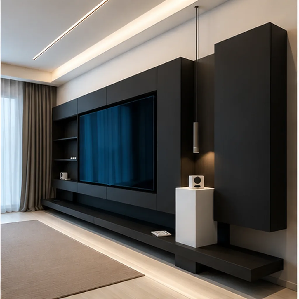 Drusus Unit 85 Inch TV Console