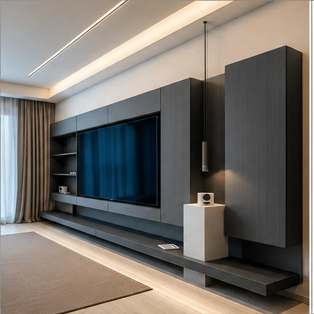 Drusus Unit 85 Inch TV Console
