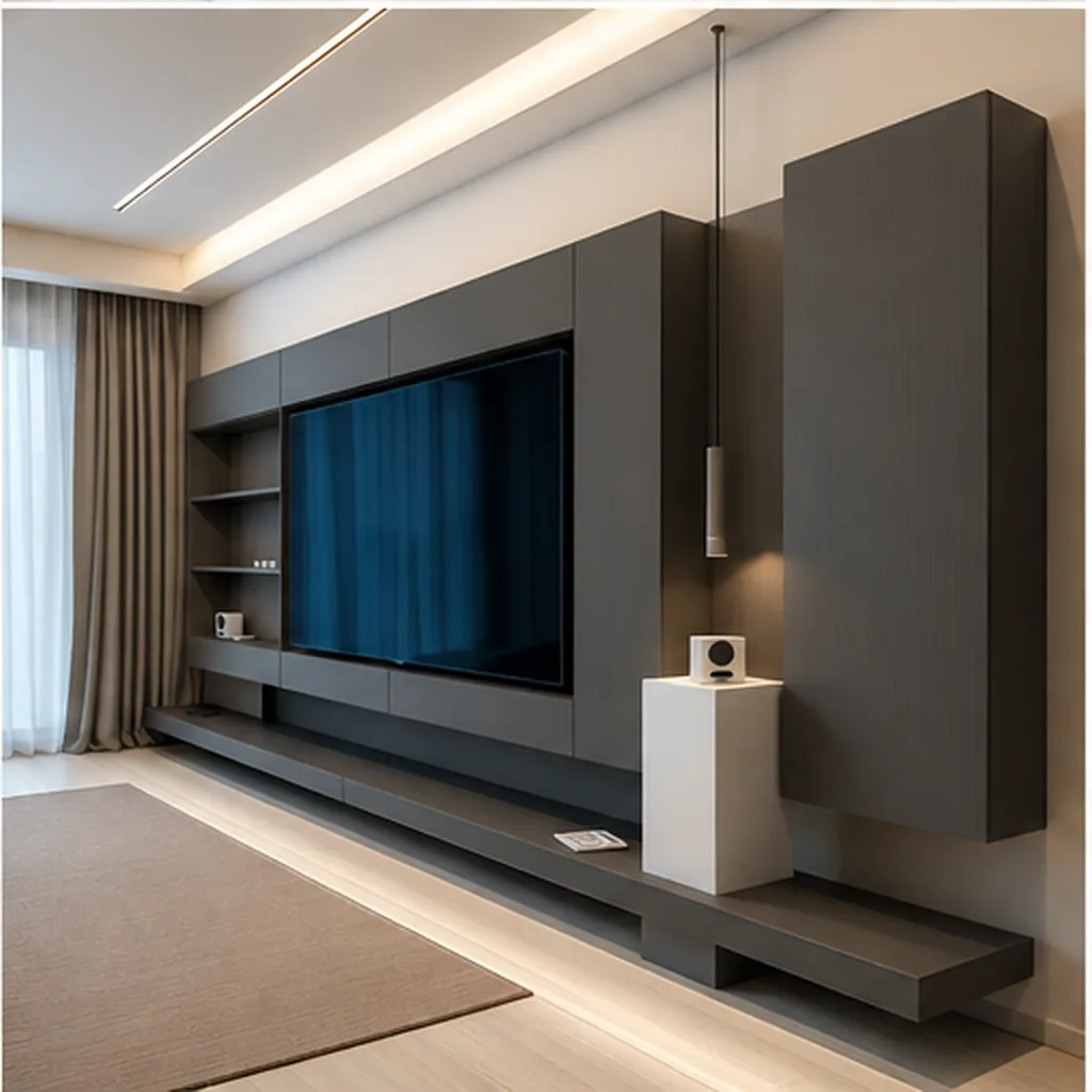Drusus Unit 85 Inch TV Console