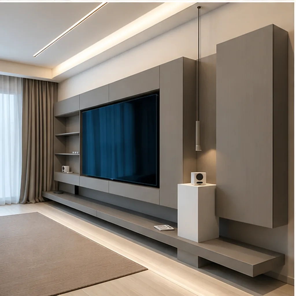 Drusus Unit 85 Inch TV Console