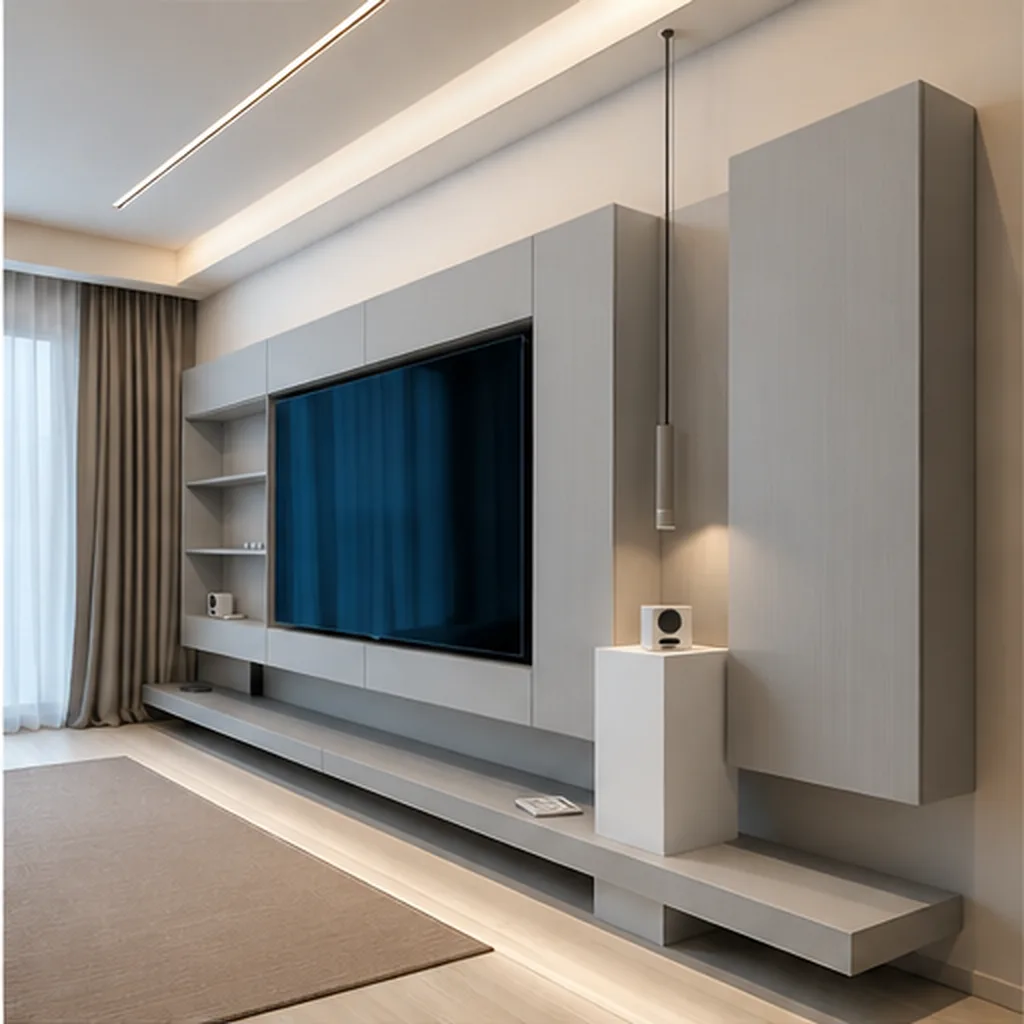 Drusus Unit 85 Inch TV Console