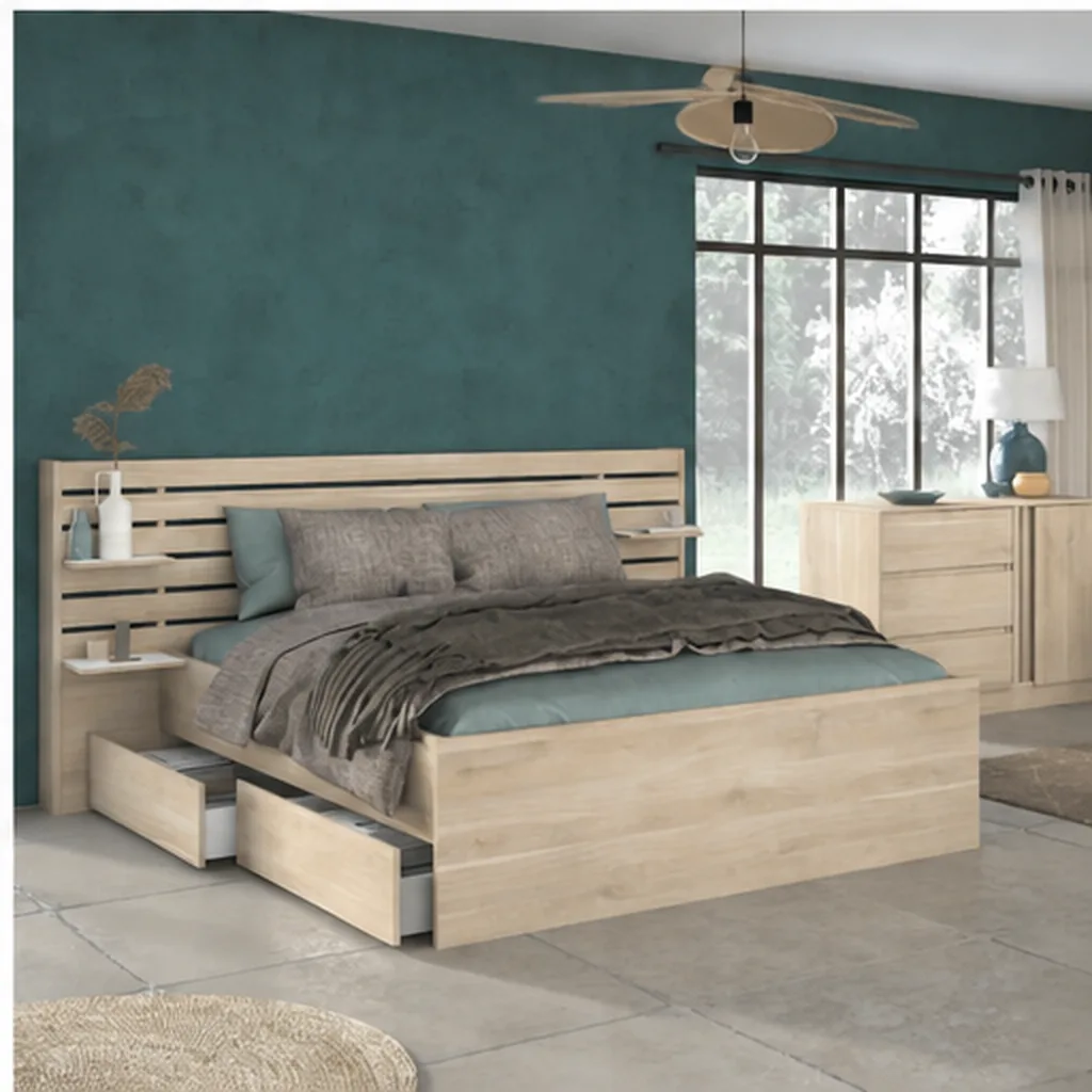 Nero Dark Oak Luxury Cot Bed