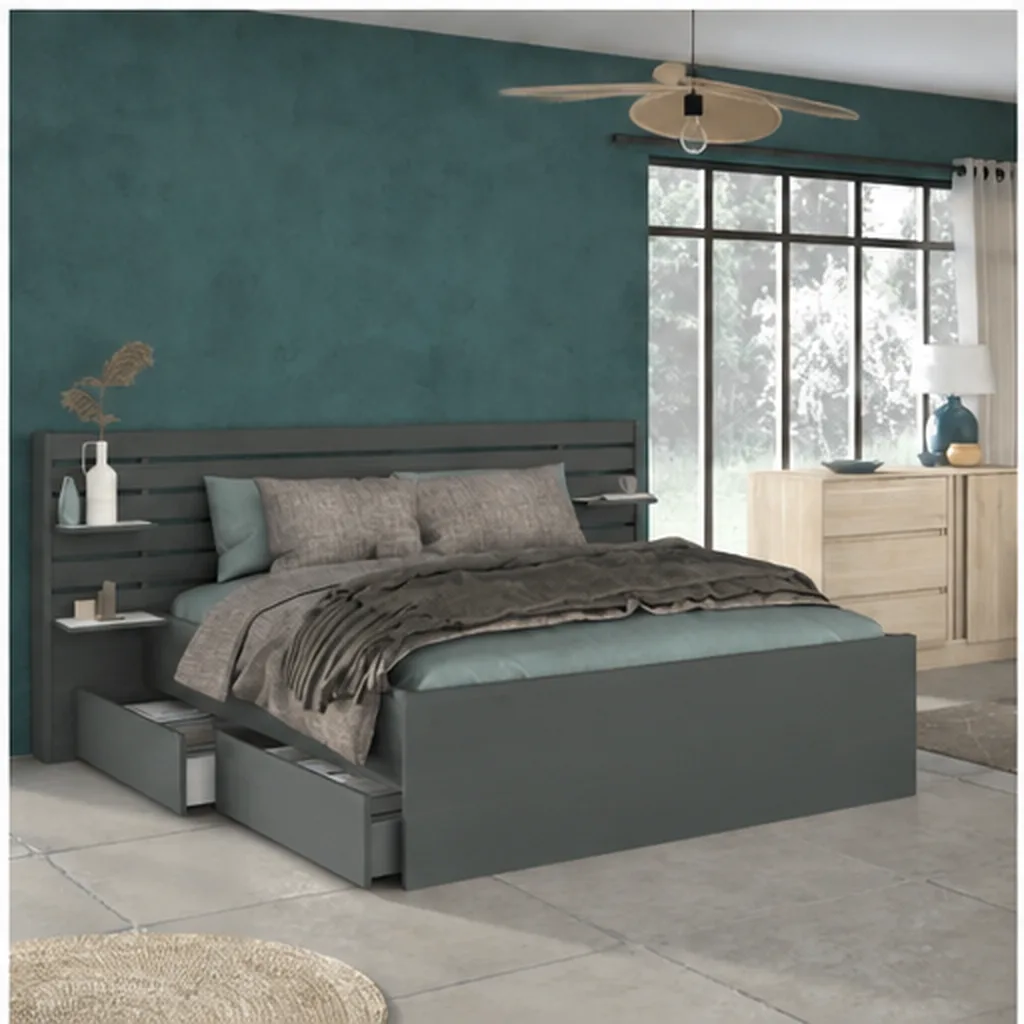 Nero Dark Oak Luxury Cot Bed