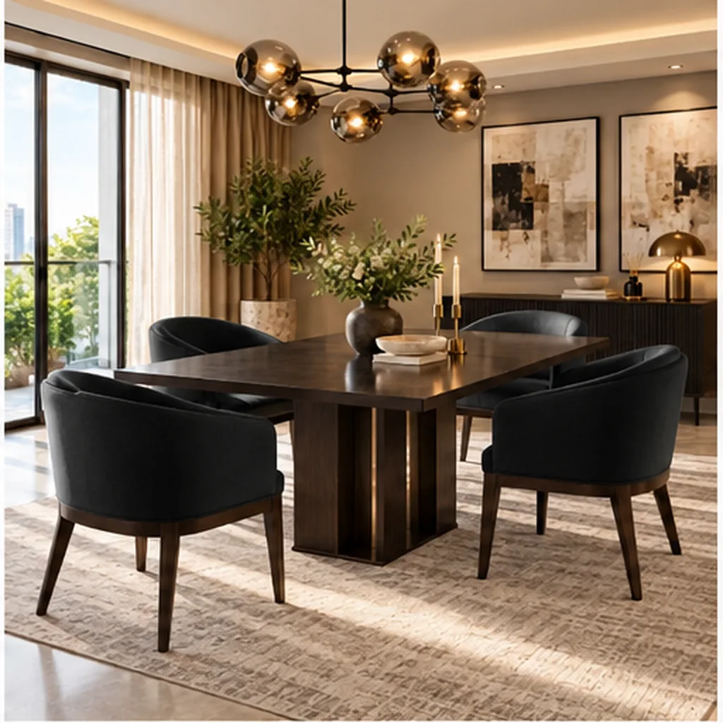 Valencia Premium 4 Seater Dining Set
