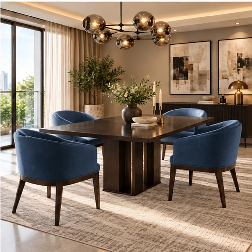 Valencia Premium 4 Seater Dining Set