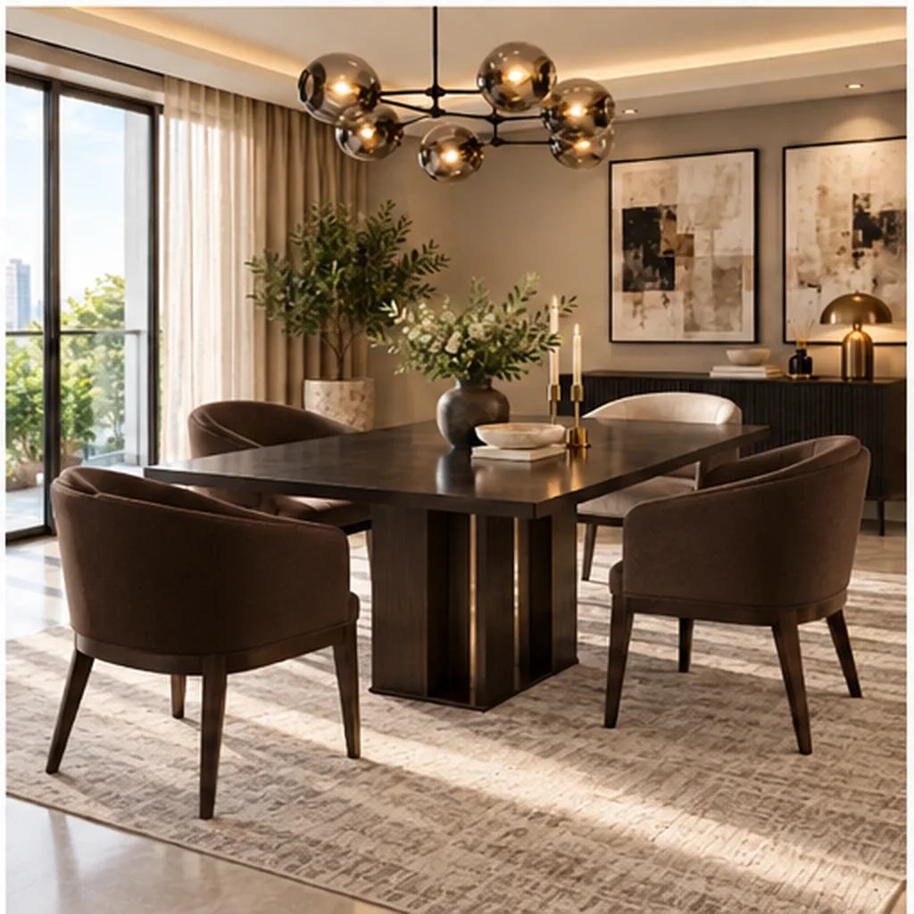 Valencia Premium 4 Seater Dining Set