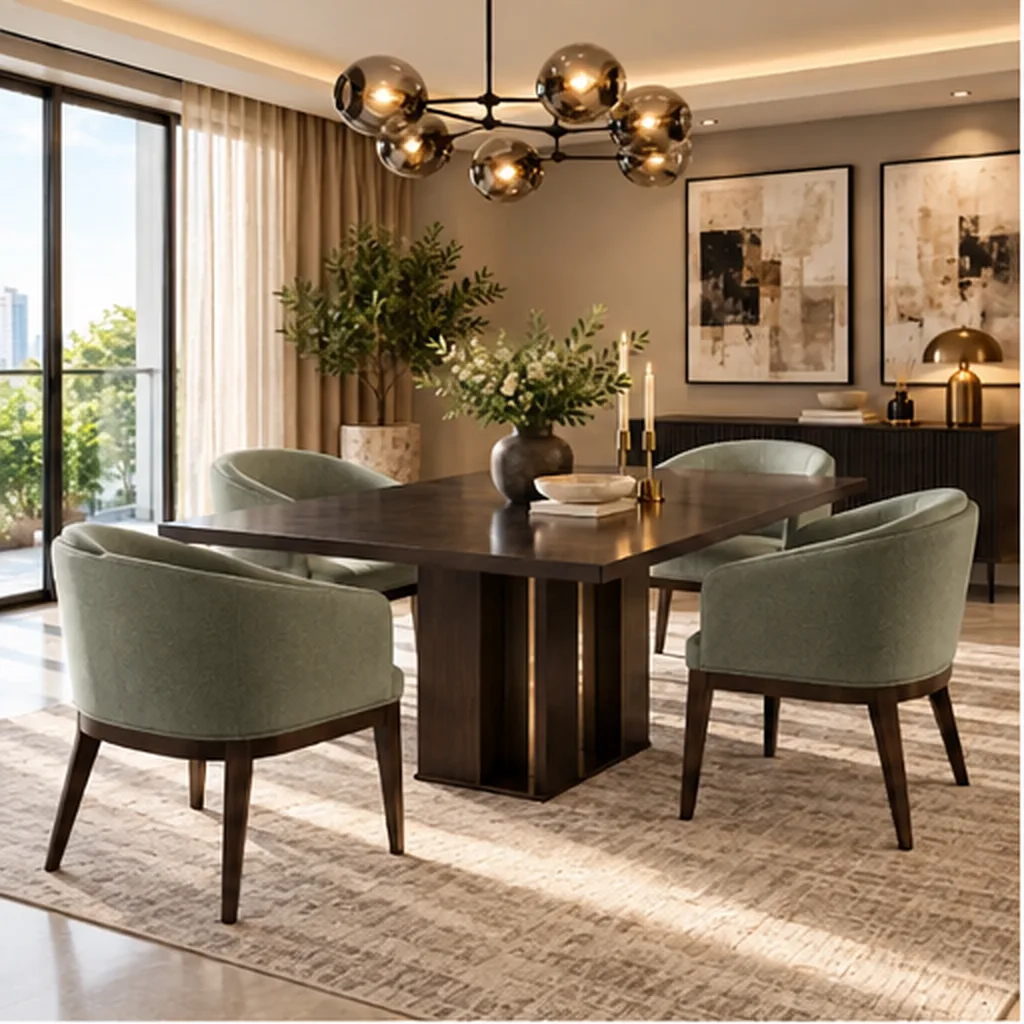 Valencia Premium 4 Seater Dining Set