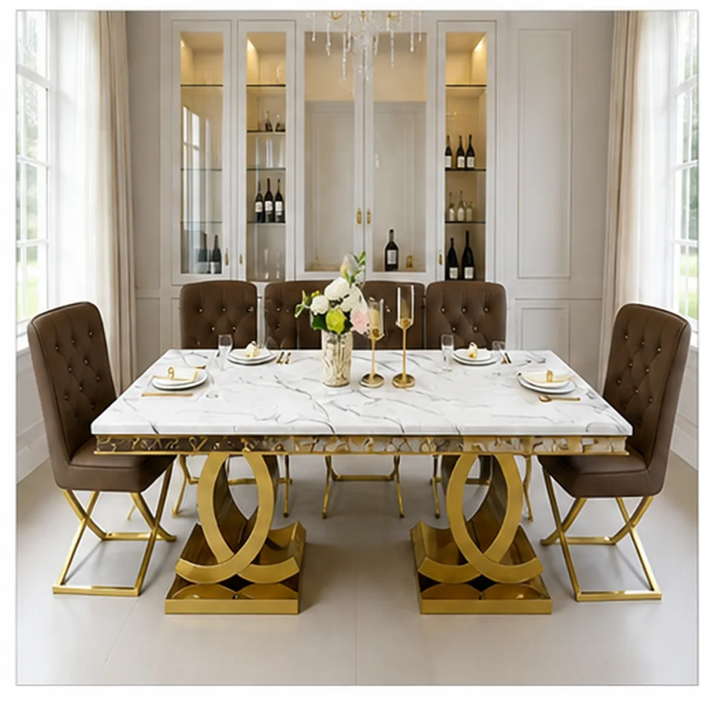 VERONA DINING TABLE – 6 Seater Dining Set