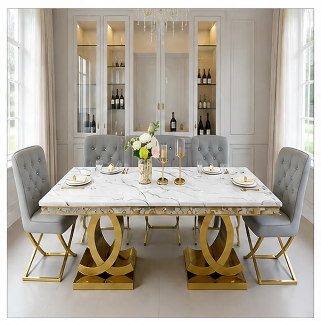VERONA DINING TABLE – 6 Seater Dining Set
